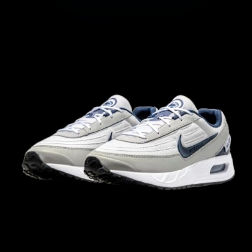 Nike Air Max Verse X NCAA Penn State Mens White Light Smoke Grey Navy Blue